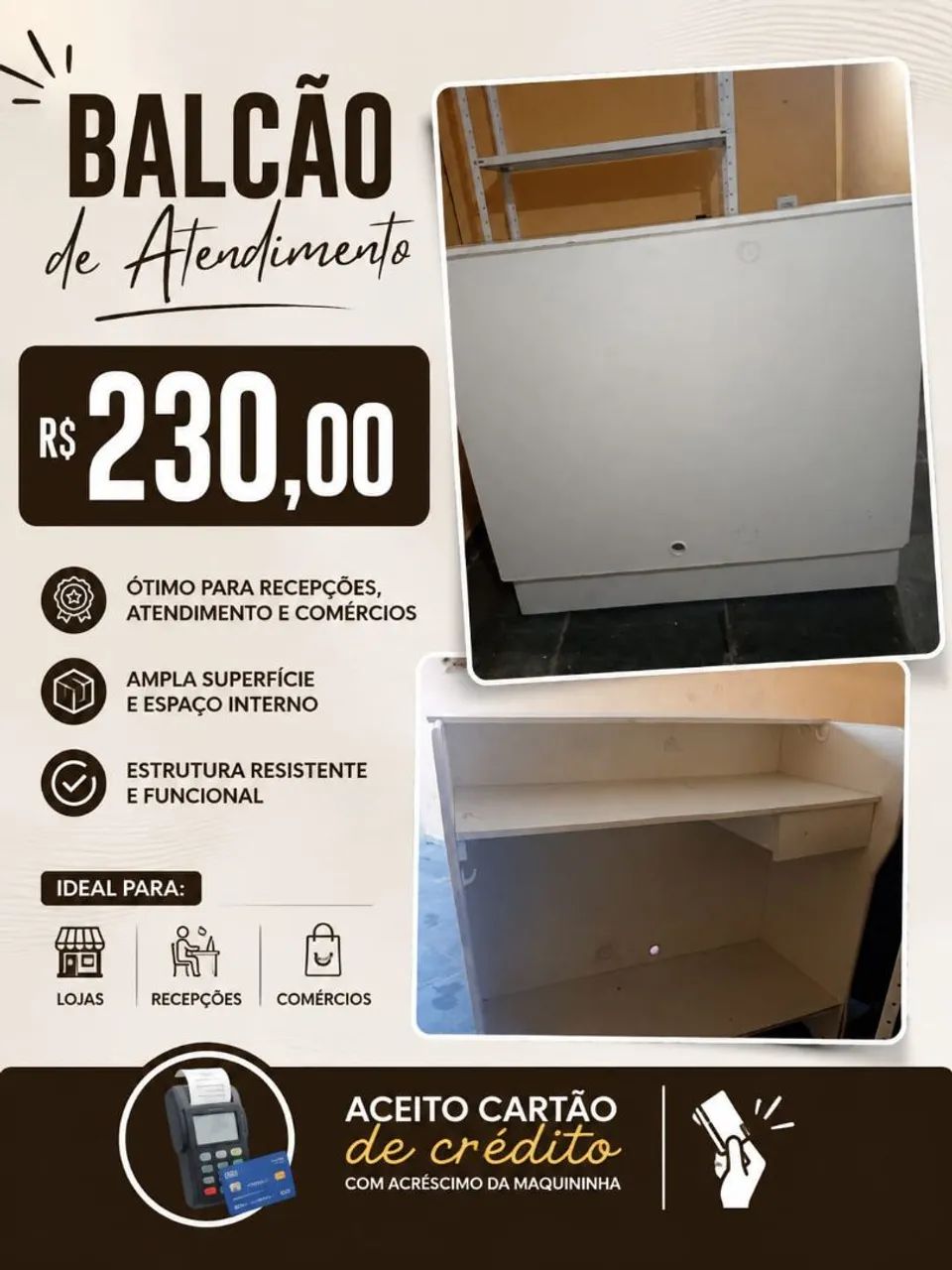 Bolcao entrada de  loja 