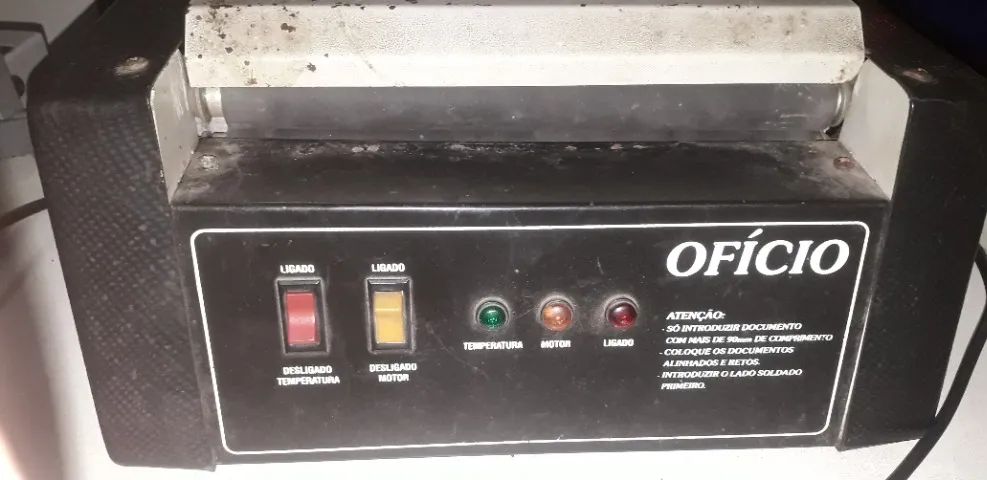 Plastificadora L280 Ofício/A4 R$350,00