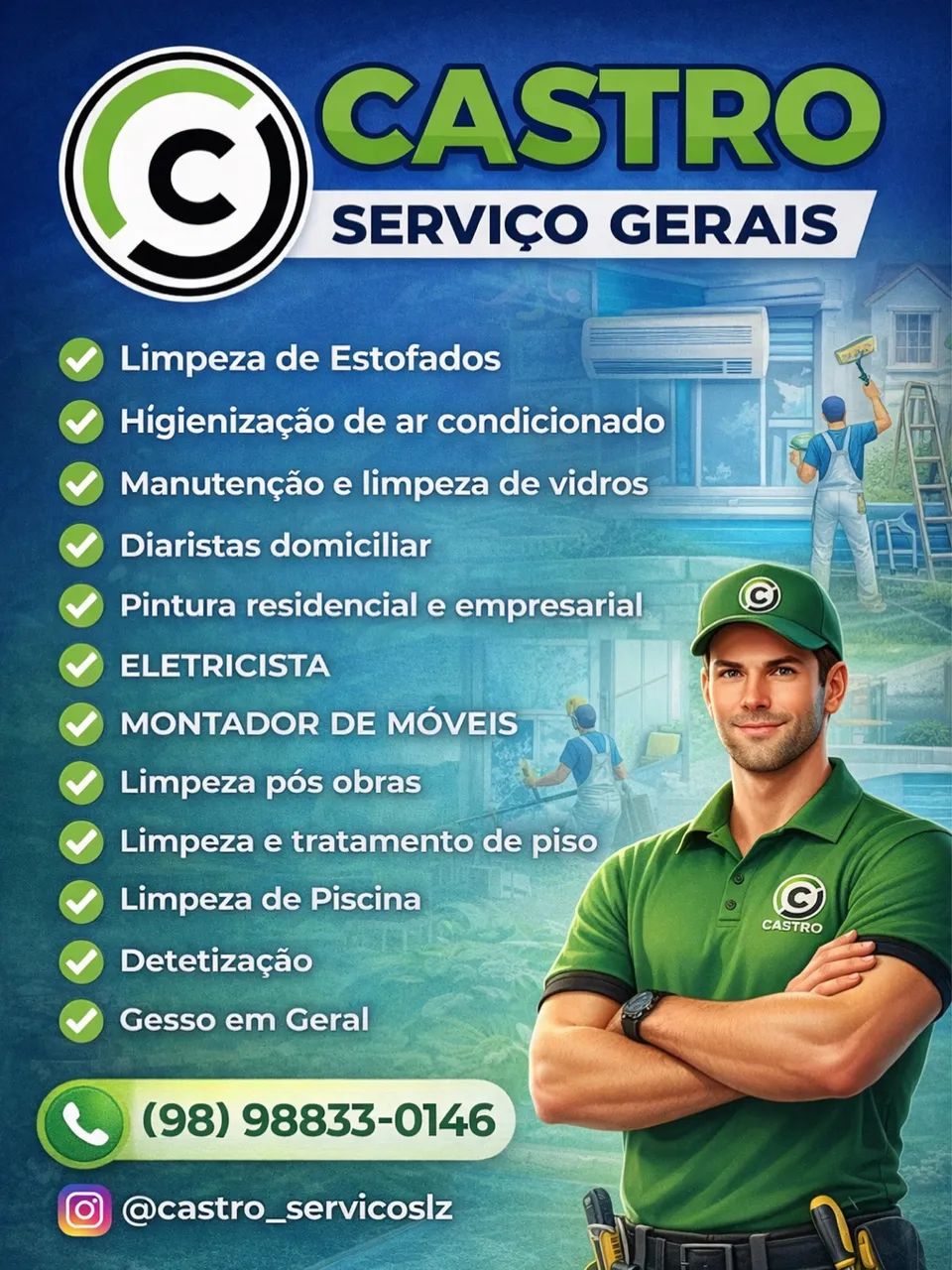 SERVIÇO GERAIS E MANUTENÇÃO 