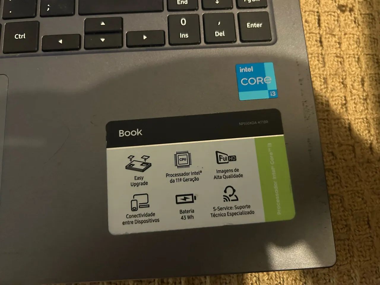 Notebook Samsung I3 8GB RAM - Foto 5