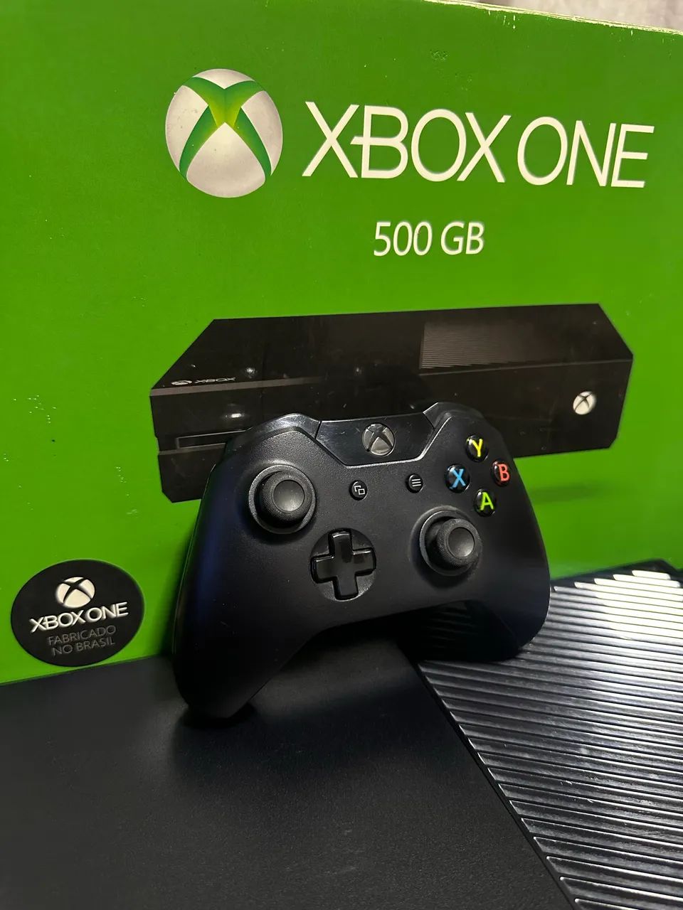 Xbox One Fat 500gb + Controle + Fonte + Caixa - Foto 3