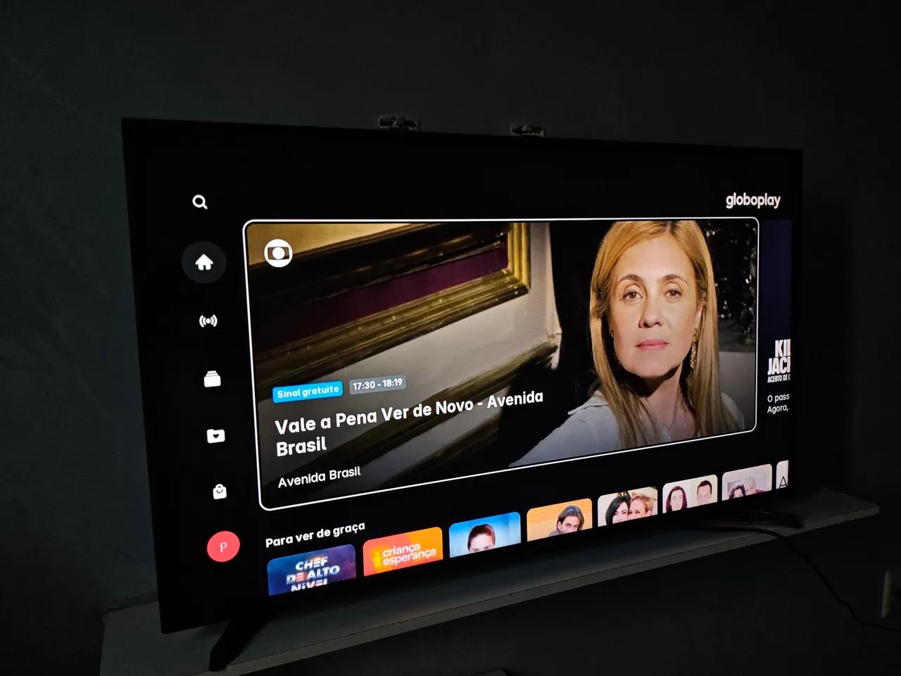 Smart TV Samsung 43 polegadas - Foto 3