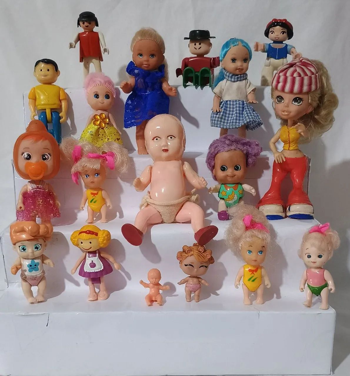 Lote de mini bonecas antigas  - Foto 3