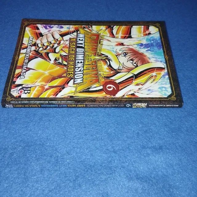 未開封品 GOLD VISION ゴールドビジョン DVDBOX (6巻セット) Next Dimension volume 6 - Mangá JBC - Cavaleiros do Zodíaco