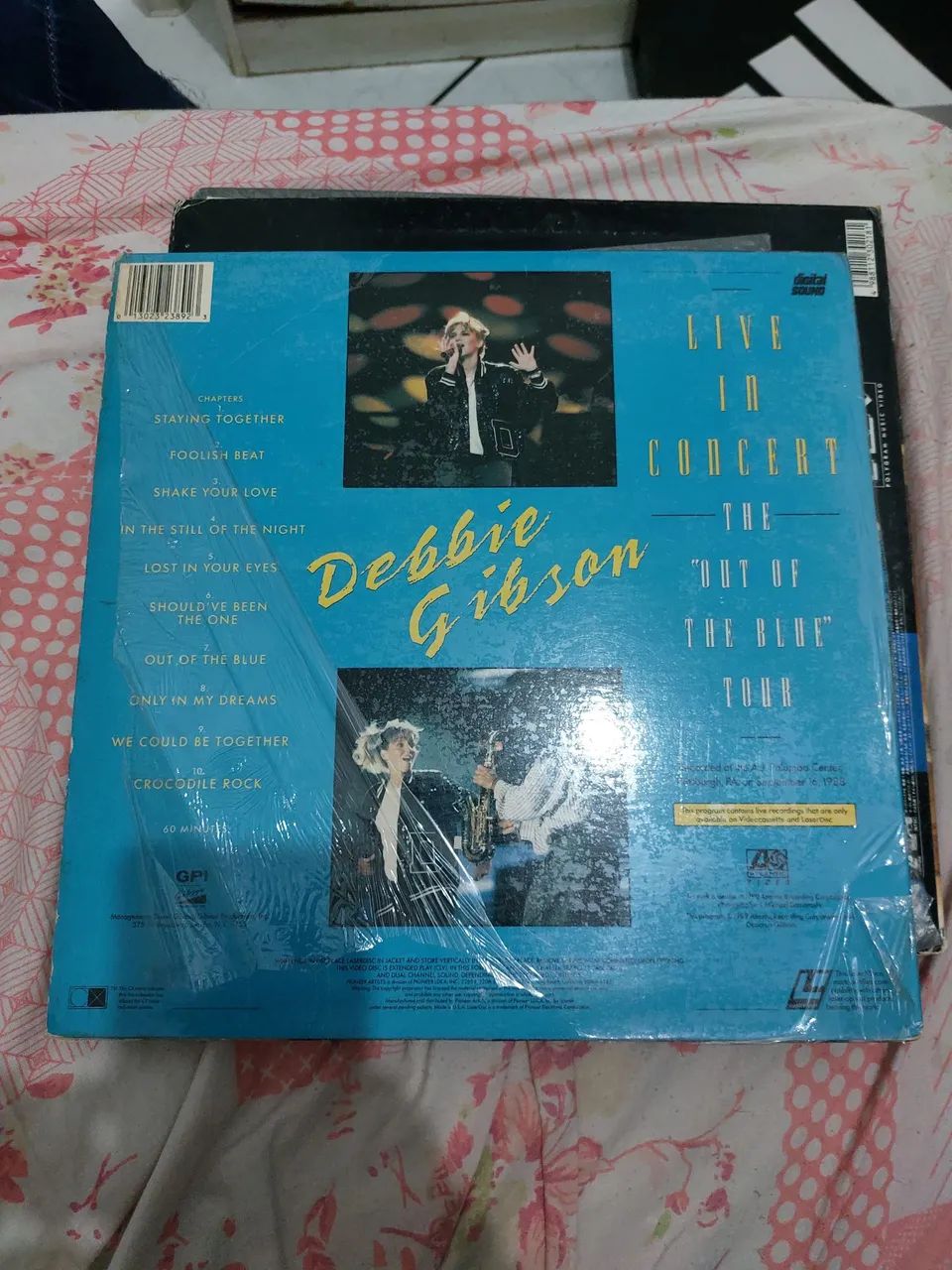 Lazer disc (Debbie Gibson Live in concert - CDs, DVDs etc - Bento