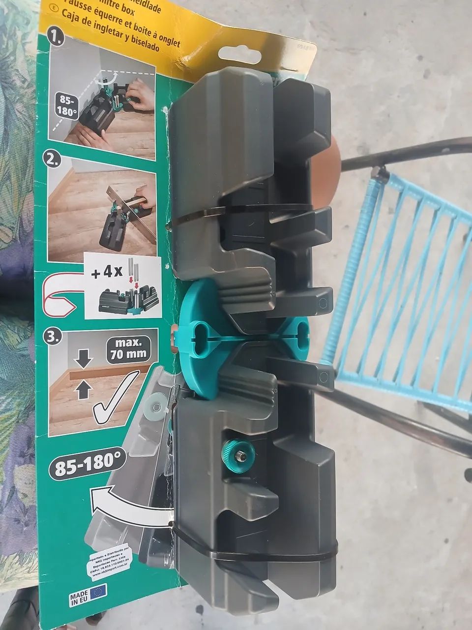 Esquadro e caixa de esquadria wolfcraft - Foto 3