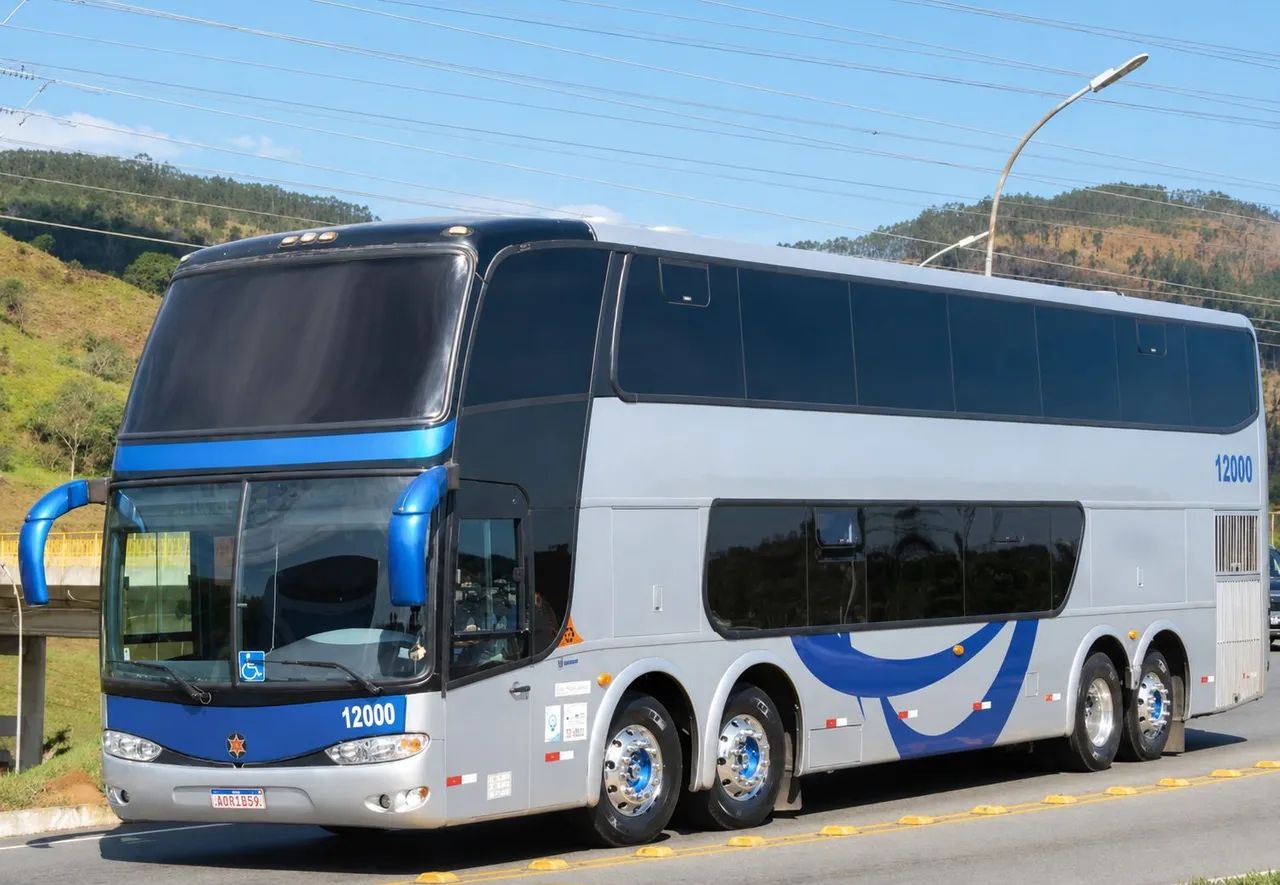 Onibus scania 124 , dd 4 eixo 56 lugares  - Foto 2