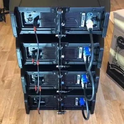 6 rcf hdl6-A 1400w 2-way powered line array module hdl 6a - Foto 3