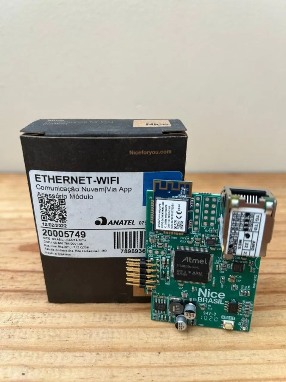 Módulo Ethernet/Wi-Fi Nice Brasil - Controle seu Alarme pelo Celular!