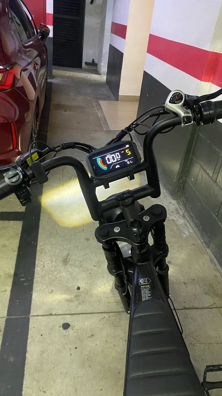 Bicicleta Elétrica V8 750w 5 marchas - Foto 4