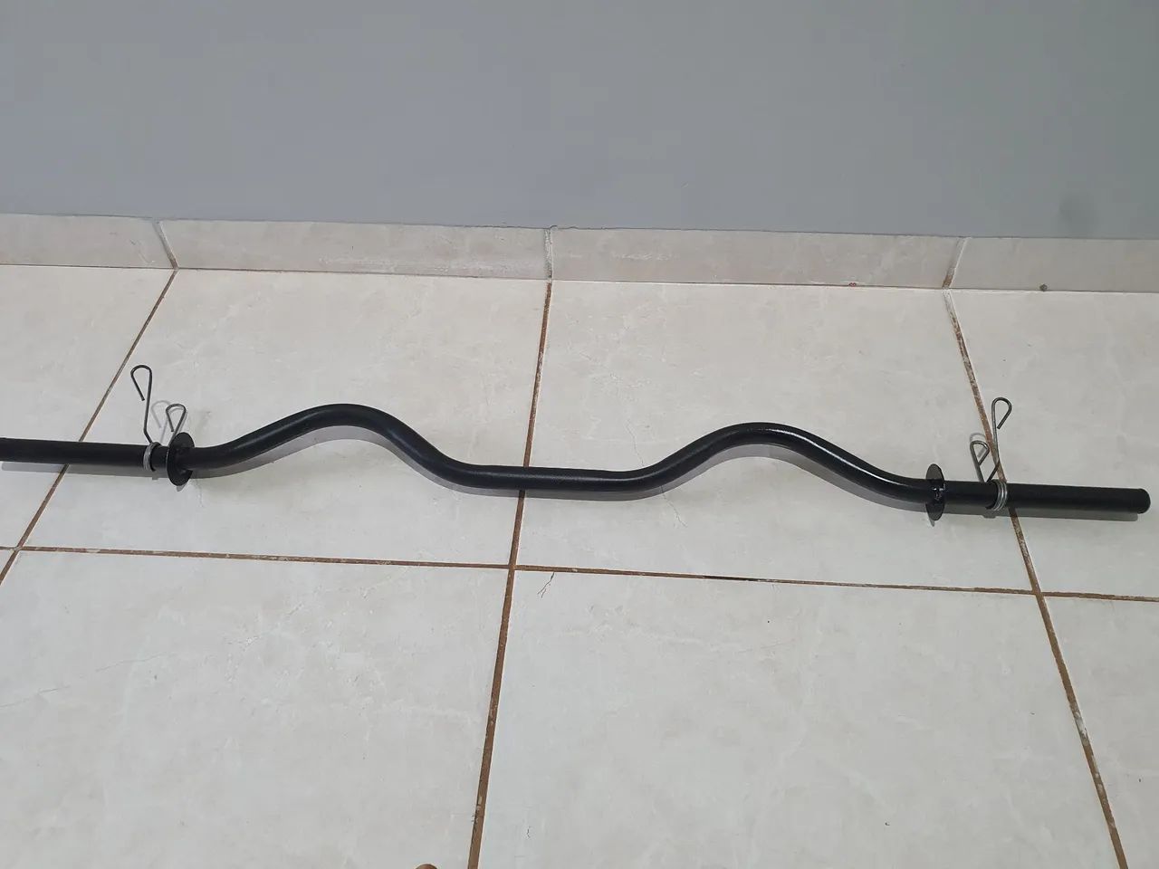 Barra W musculação. - Foto 2