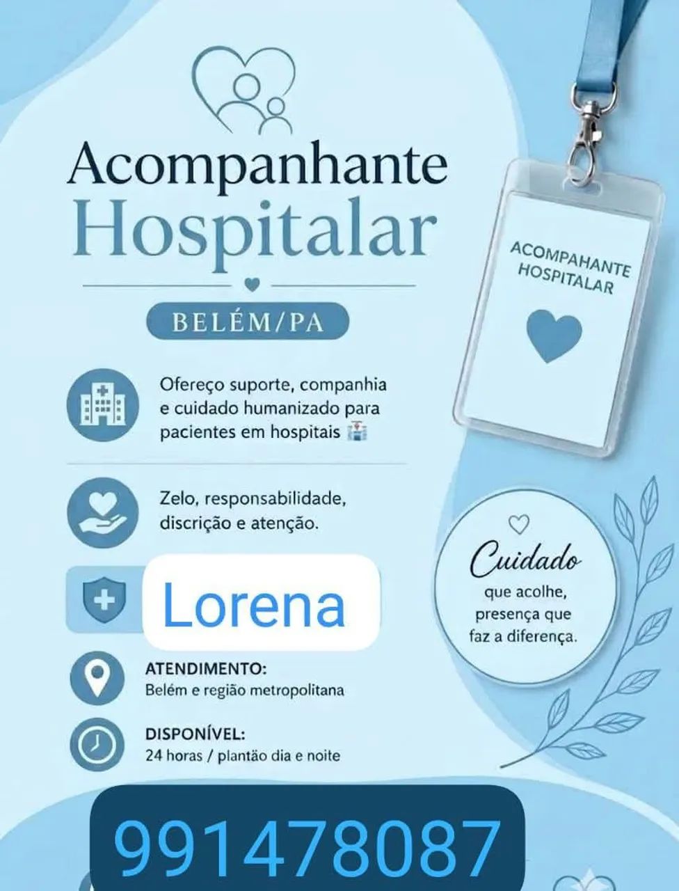 Acompanhante hospitalar
