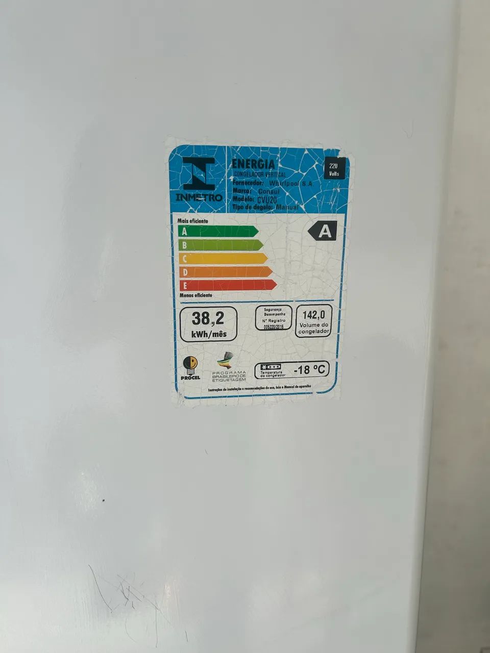 Freezer vertical Cônsul Slim 142 litros - Foto 5