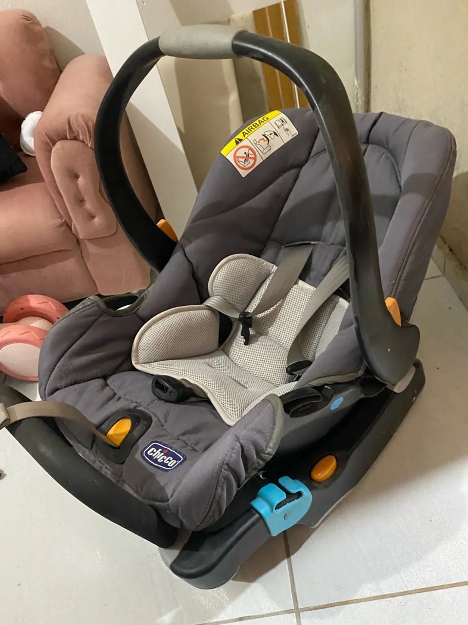 Bebê conforto com base 