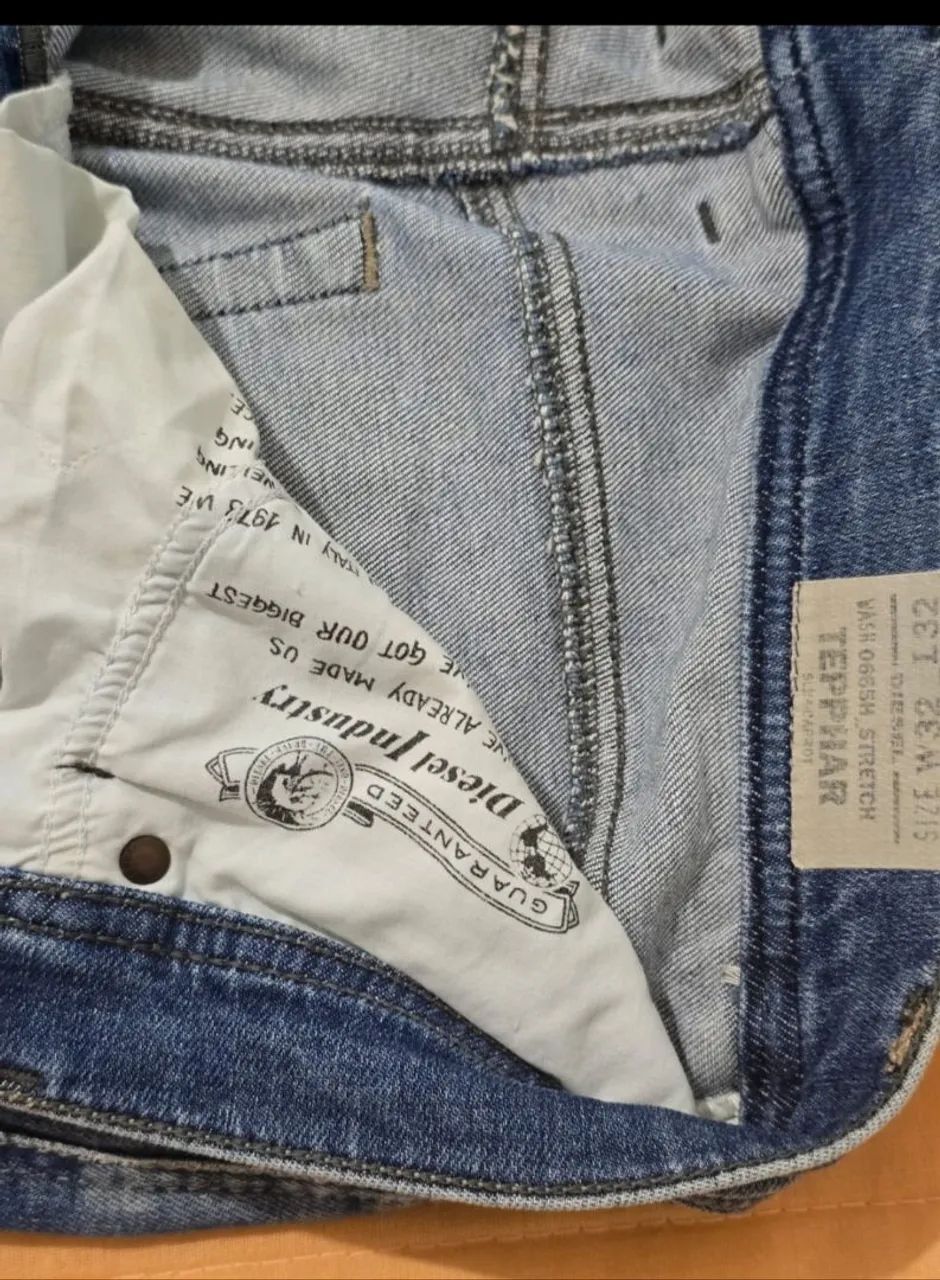 Calça jeans masculina Diesel - Foto 5