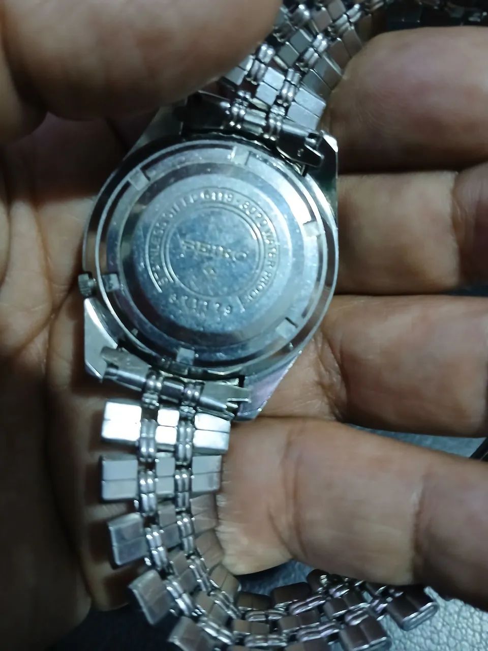 LINDO RELOGIO SEIKO MODELO 6119-8070 FUNCIONANDO 100% CONSERVADISSIMO  - Foto 4