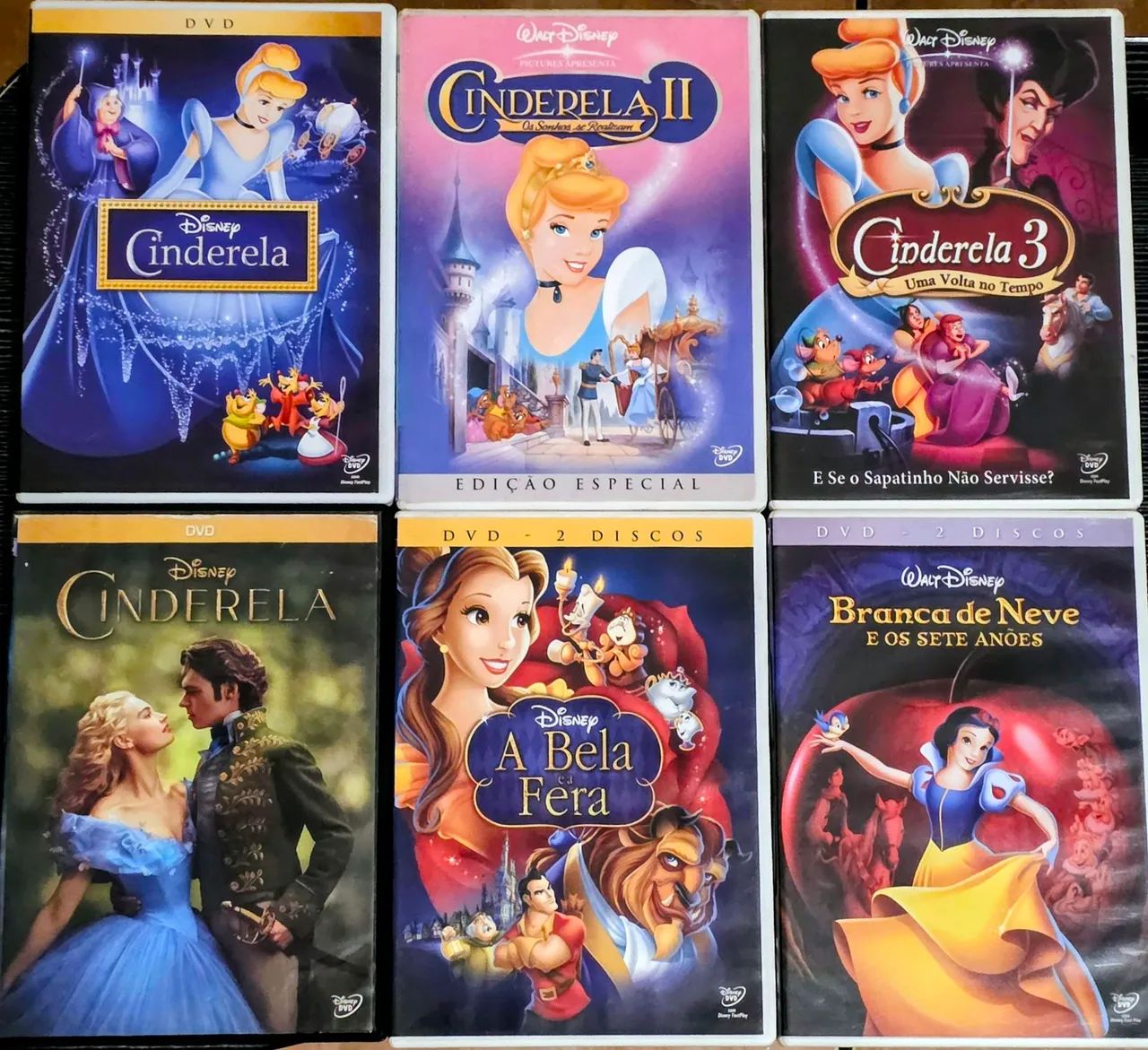 Lote 24 DVDs Princesas da Disney - Foto 4