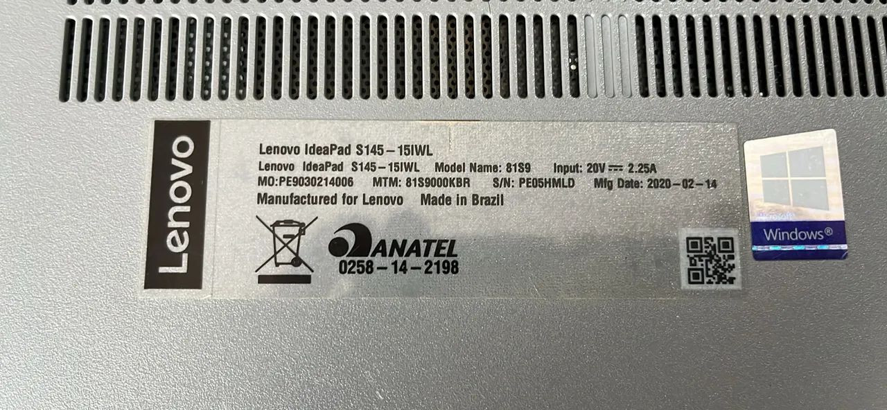 Notebook Lenovo Intel core i7 8 GB RAM 256 gb ssd  - Foto 3