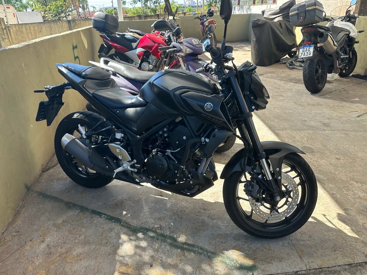 Quitada MT 03 ABS 2025 PRATICAMENTE ZERO