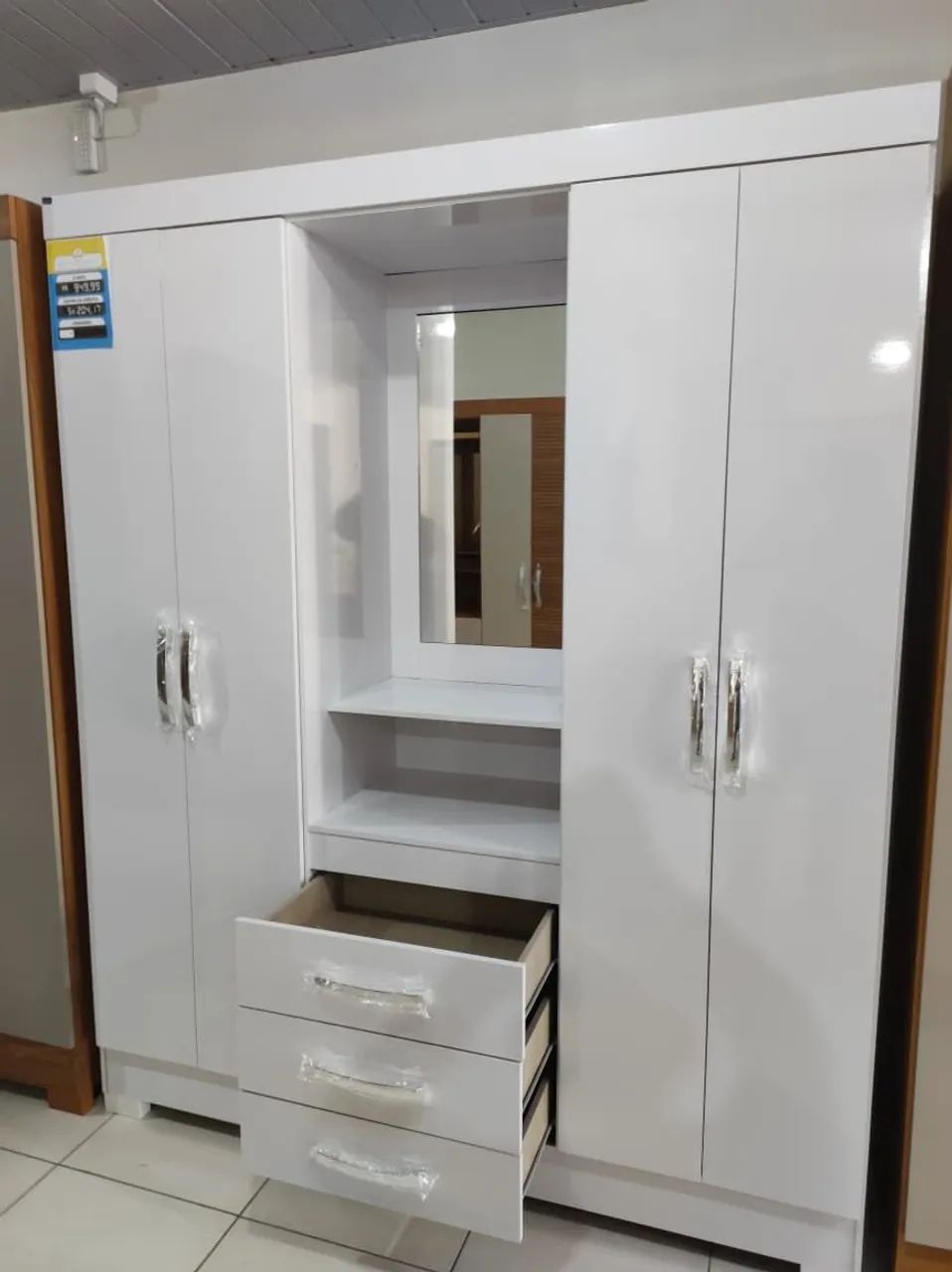 Guarda roupa de casal novo - Foto 4