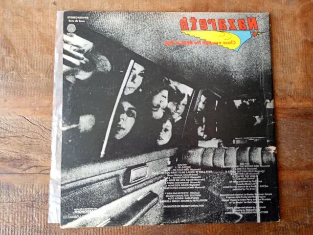 LP Vinil Nazareth Close Enough For Rock n Roll - Foto 2