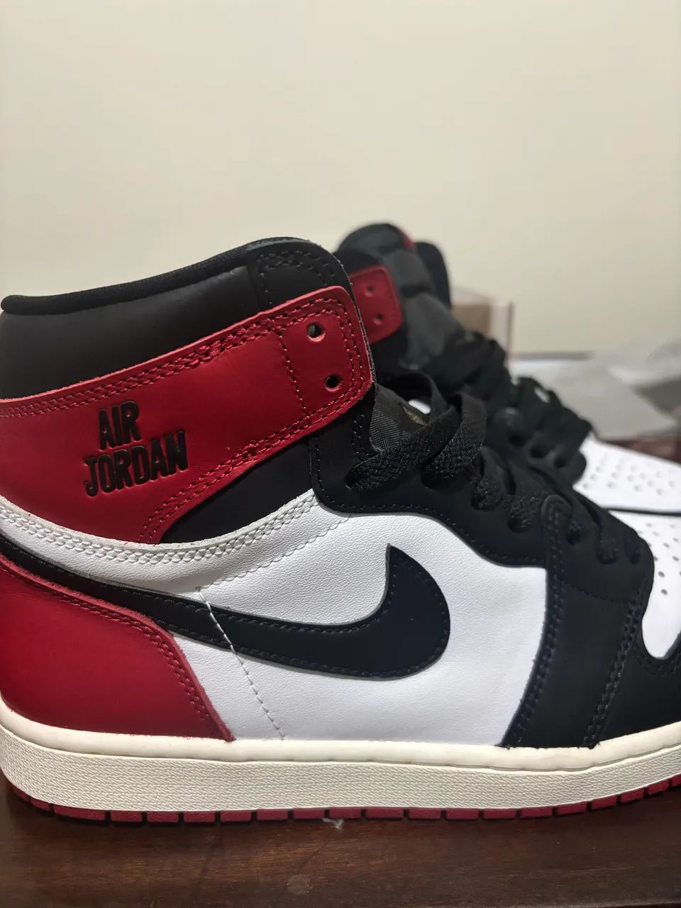 Air Jordan 1 high og black toe - Foto 5