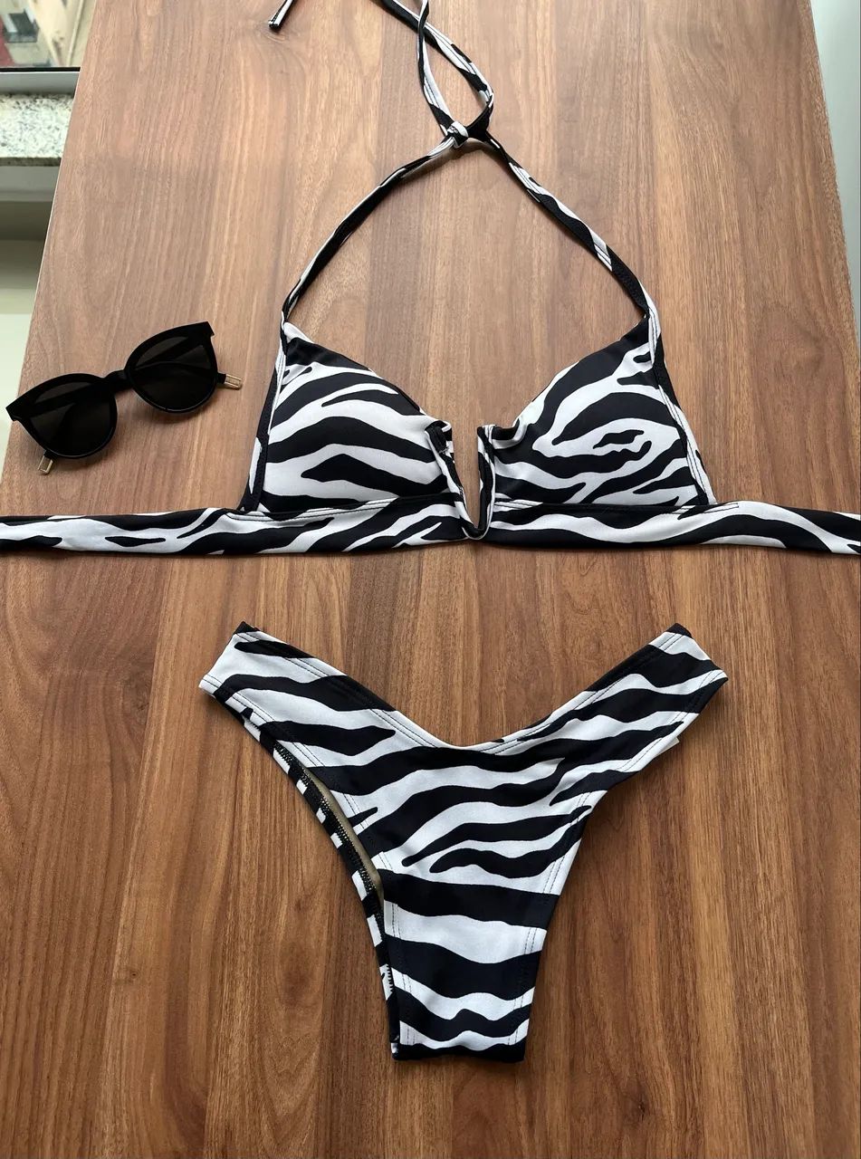 Biquíni zebra