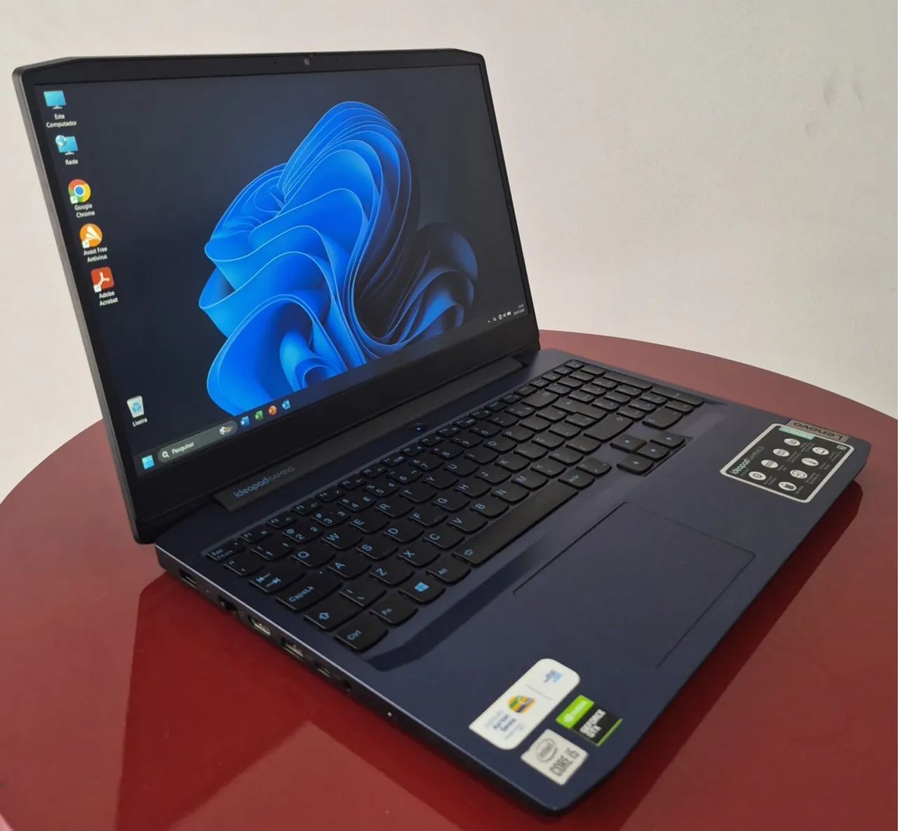 Notebook Gamer Lenovo Core I5 10th com 256Gb SSD e placa de vídeo  - Foto 2