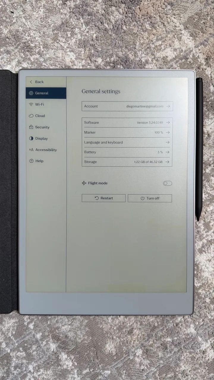 reMarkable Pro - Último Modelo | 5 meses de uso | Estado Impecável