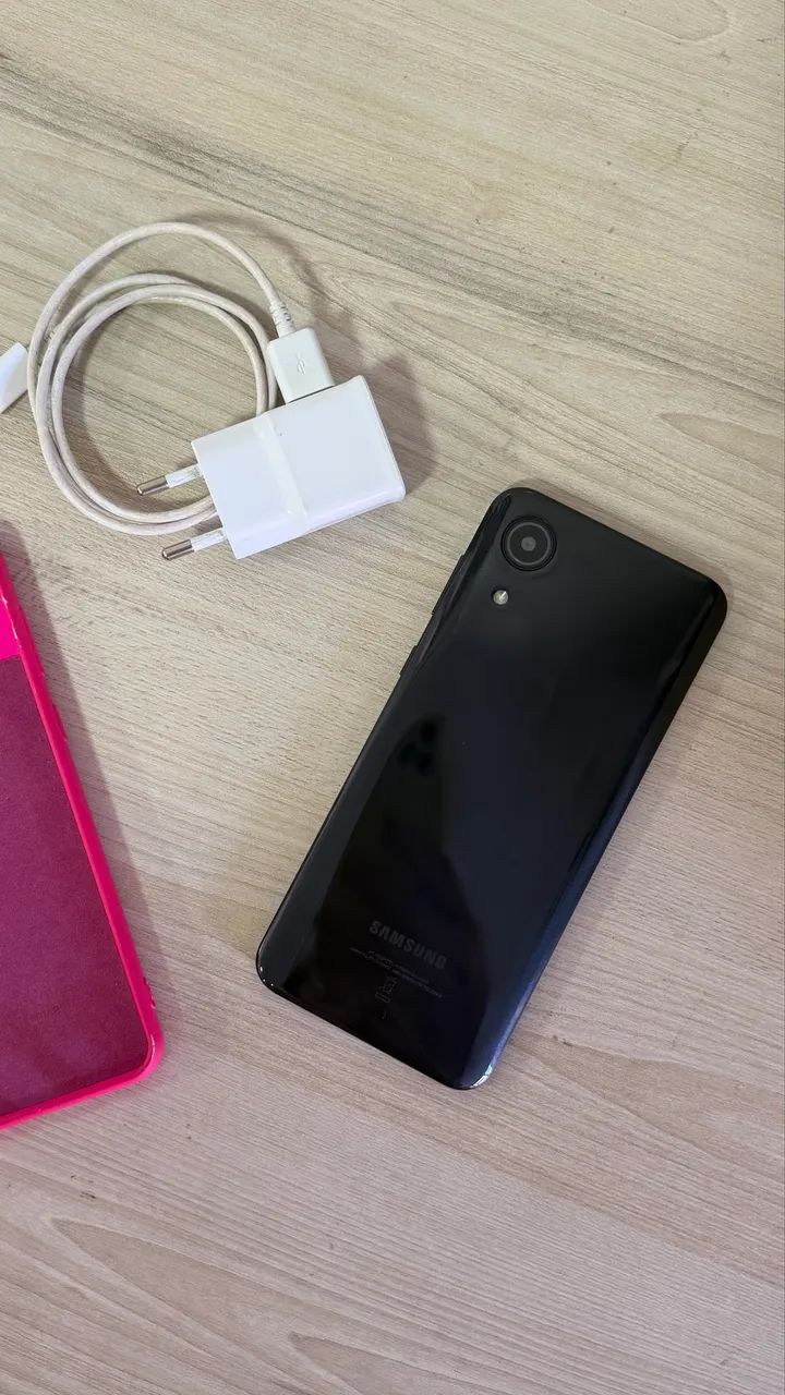 Samsung Galaxy A03 Core 32GB + caixa + carregador + capinha