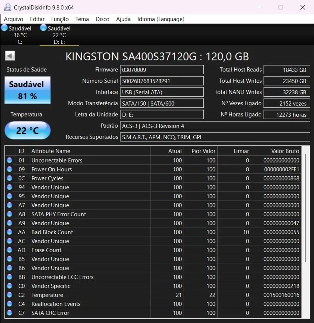 HD SSD 120gb adata - Foto 4