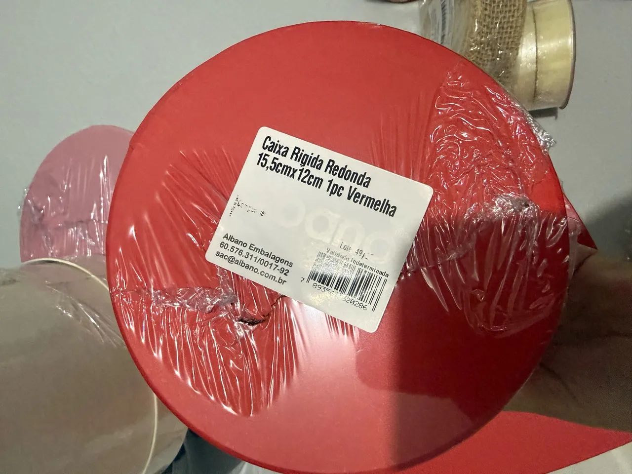 Caixa e acessórios para cesta e box de presente - Foto 5