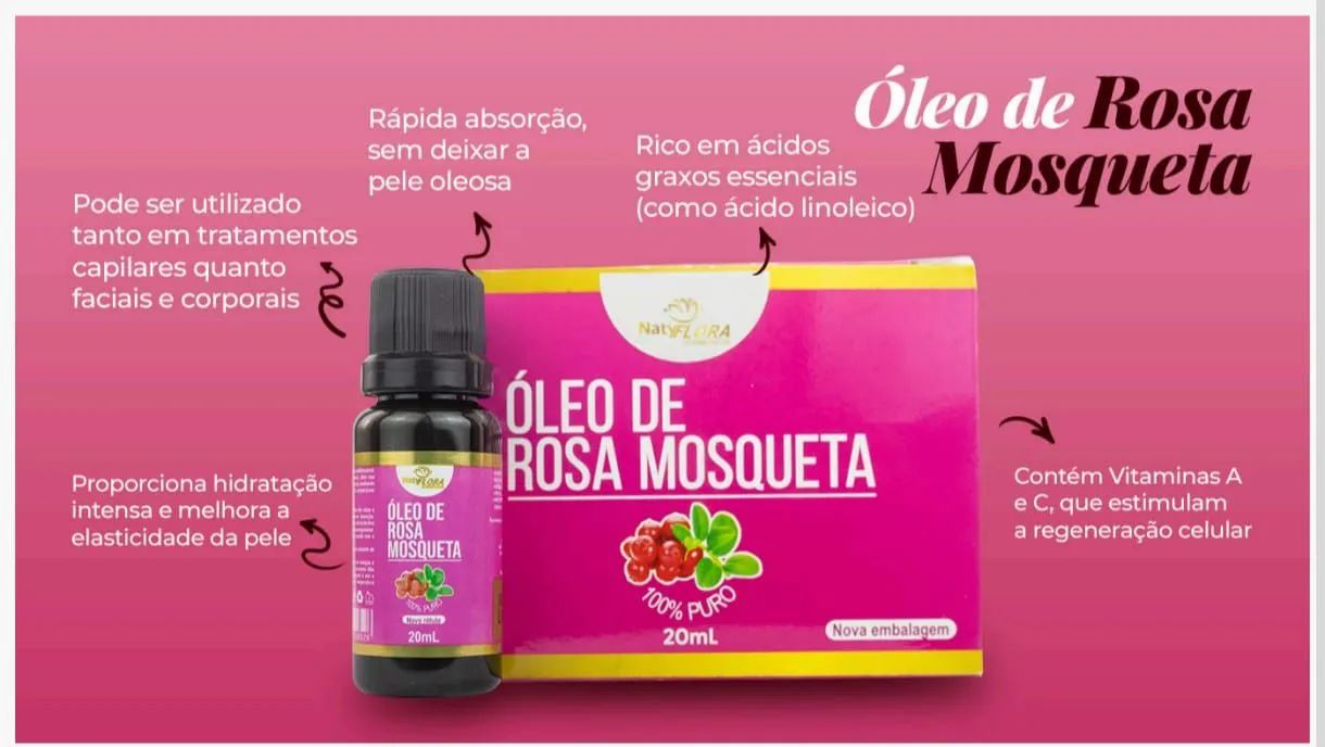 Óleo Rosa Mosqueta 