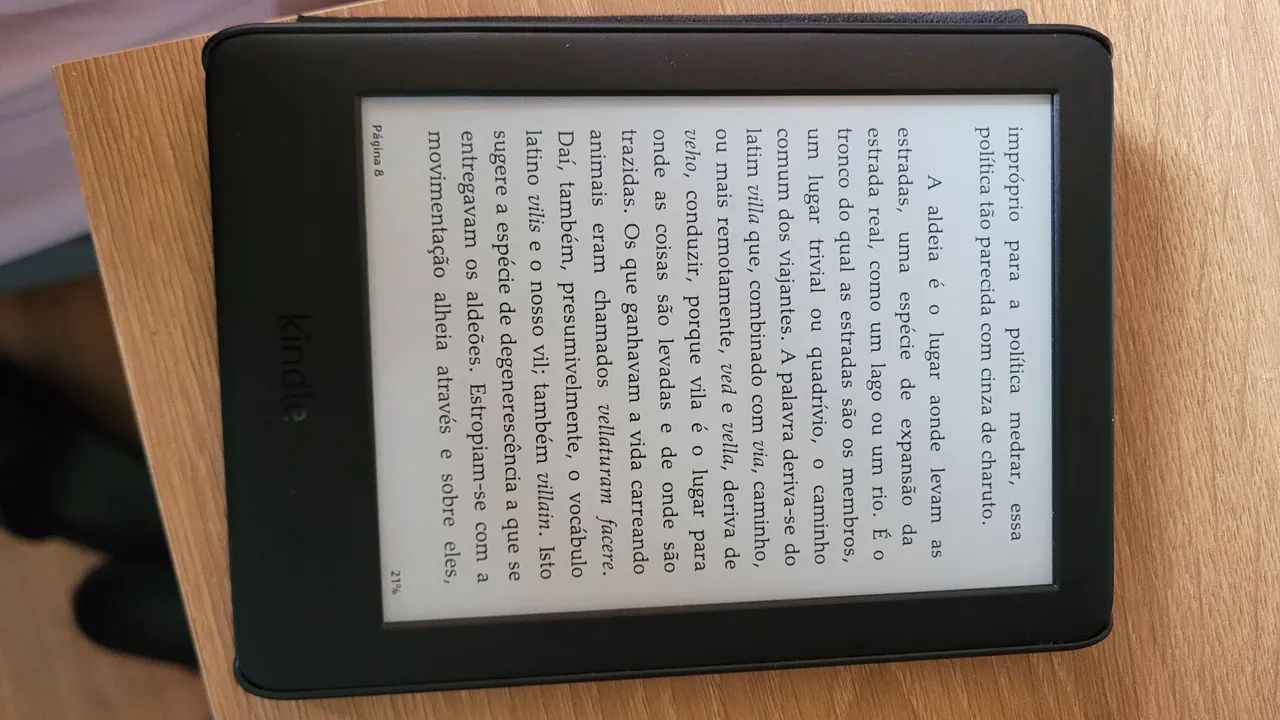 Kindle 10a geração + capa original - Foto 3