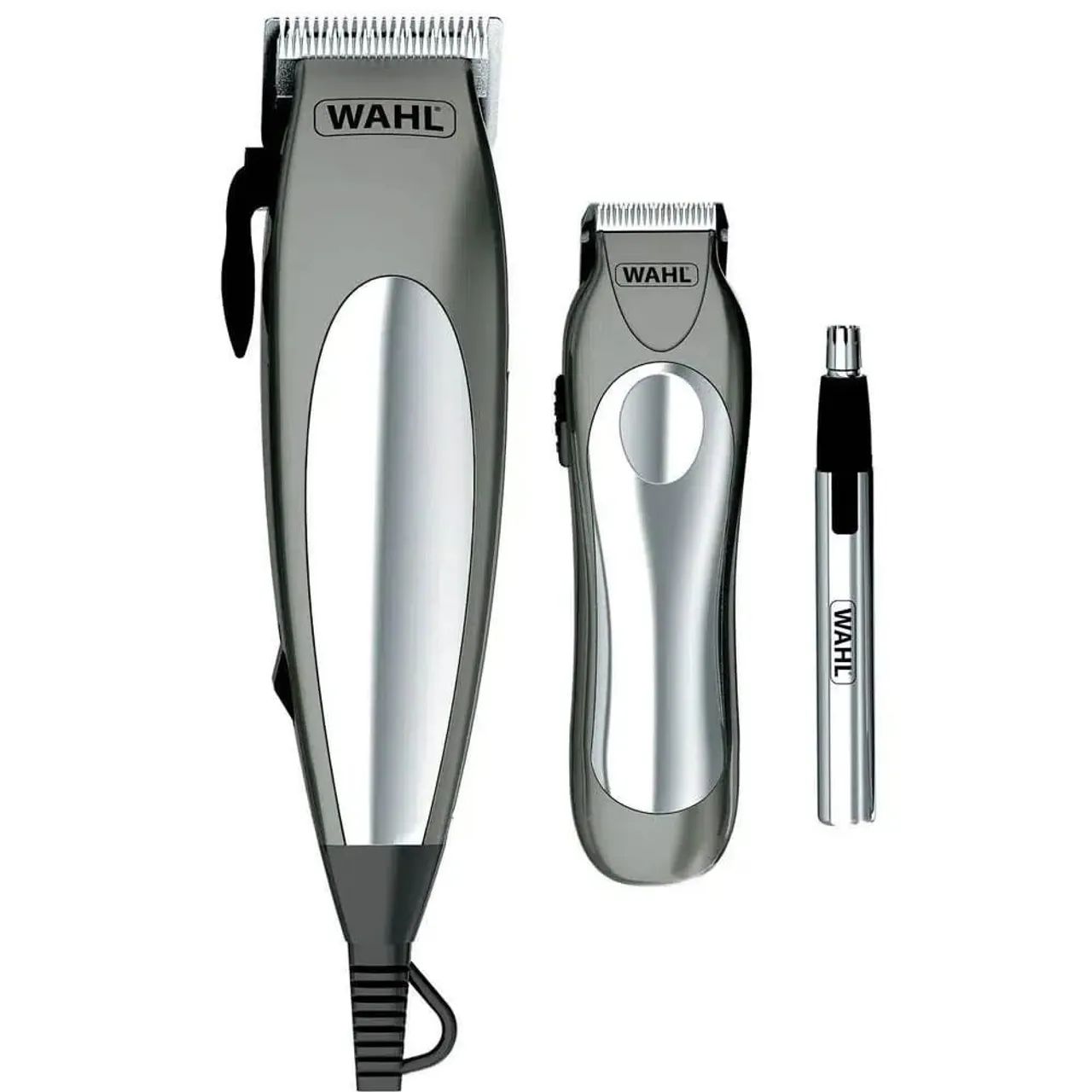 Kit Barbeiro Profissional Wahl Deluxe - Máquinas de Barbear, tesoura, pente e clipes - Foto 5