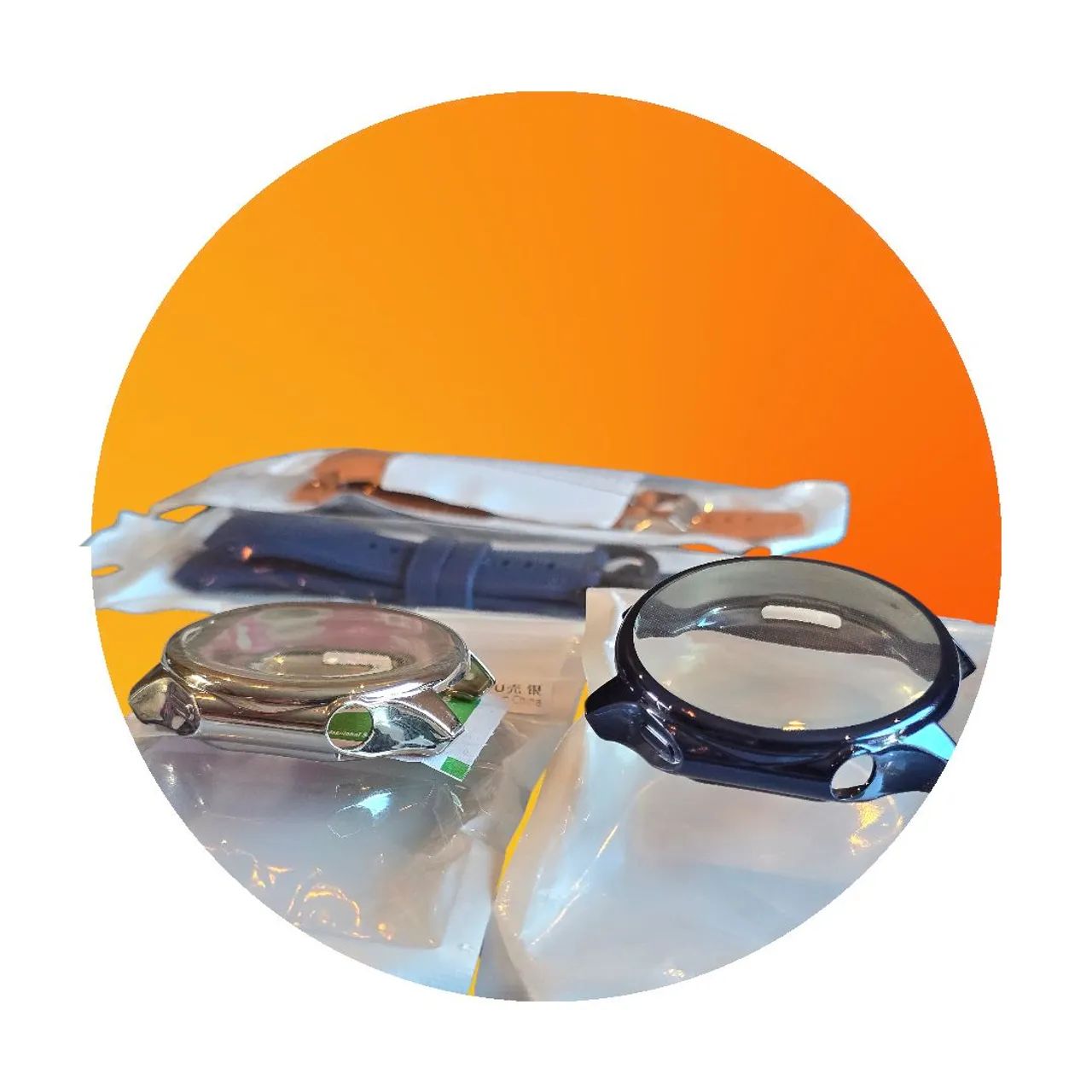 KIT PULSEIRA ONEPLUS WATCH 2 / 3 22mm Fluoroelastômero + CASE de Proteção  - Foto 2