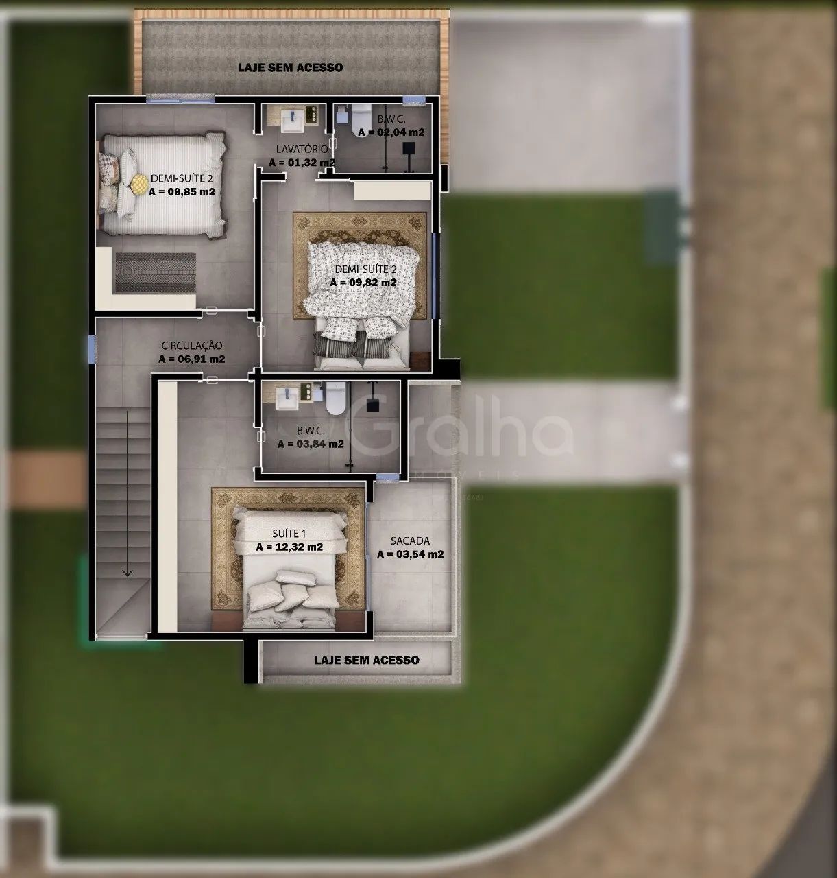 Casa residencial de 134m2 com 3 quartos no Norte da Ilha - Foto 3
