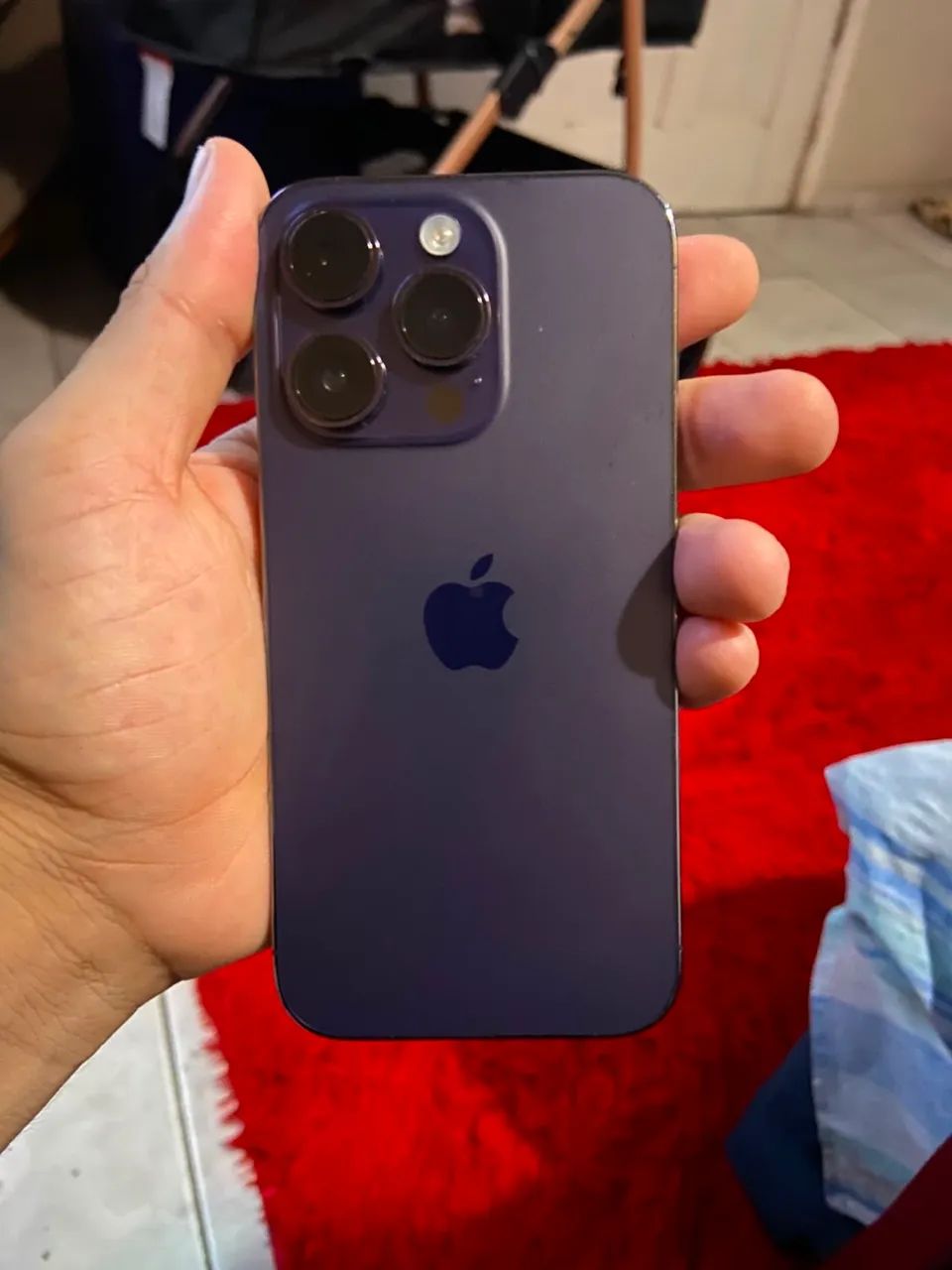iPhone 14pro roxo com caixa  - Foto 5