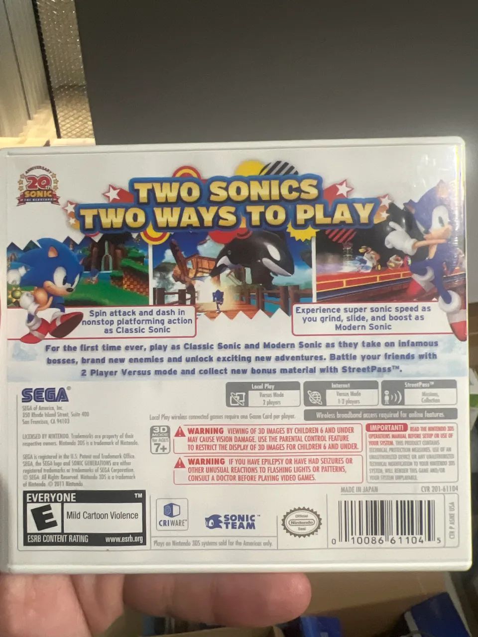 Sonic Generations 3DS - Foto 2