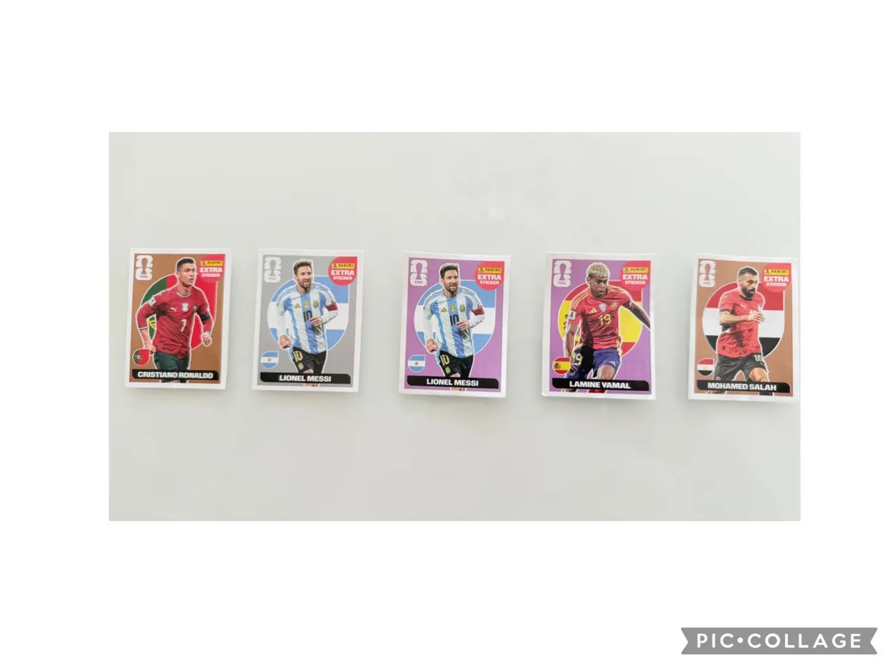 Kit figurinhas legend Copa 2026