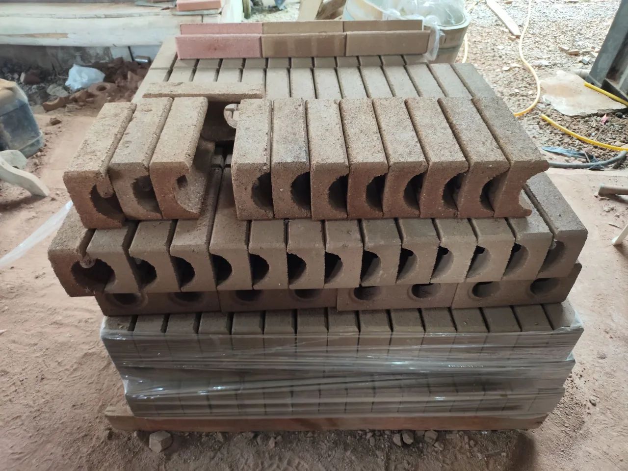 Tijolo ecológico (tijolo modular) 400 unidades..