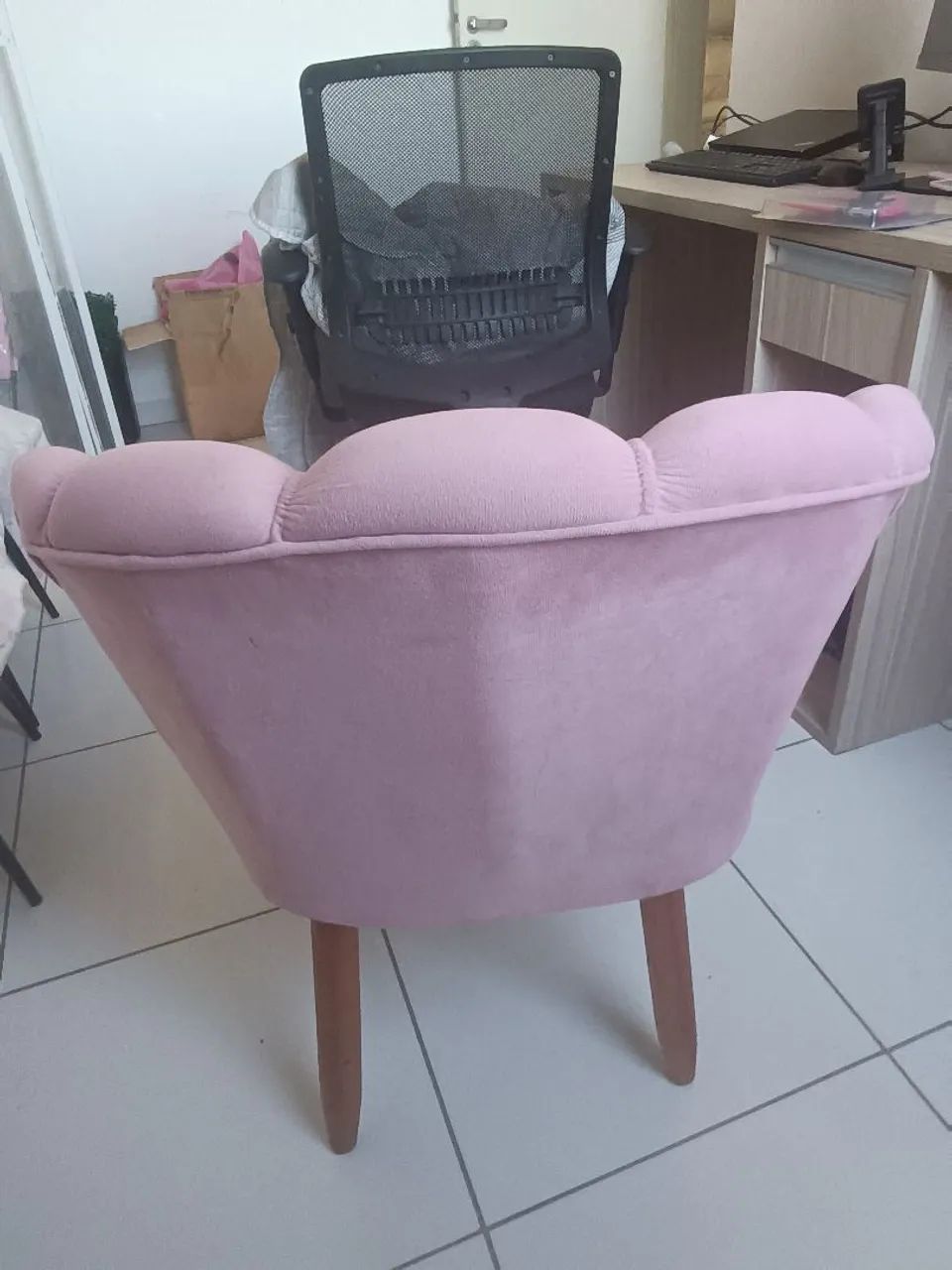 Cadeira Pétala Rosa - Foto 3