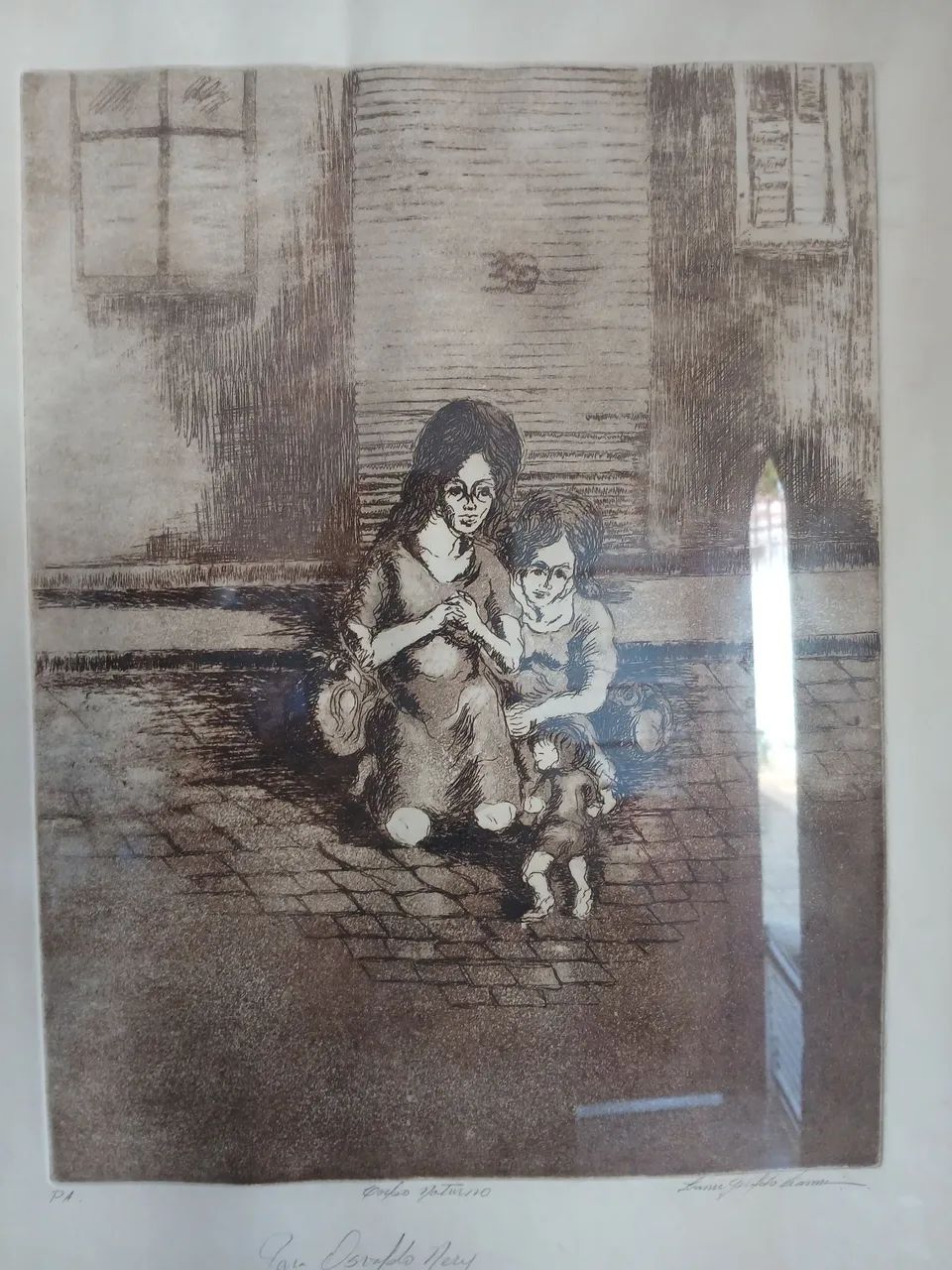 Quadro de Ivanir Geraldo Vianna com assinatura - Foto 2