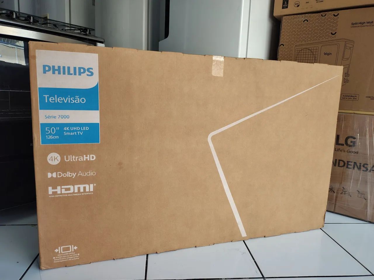 Smart Tv Philips 50 polegadas semi-nova com garantia de 5 meses 