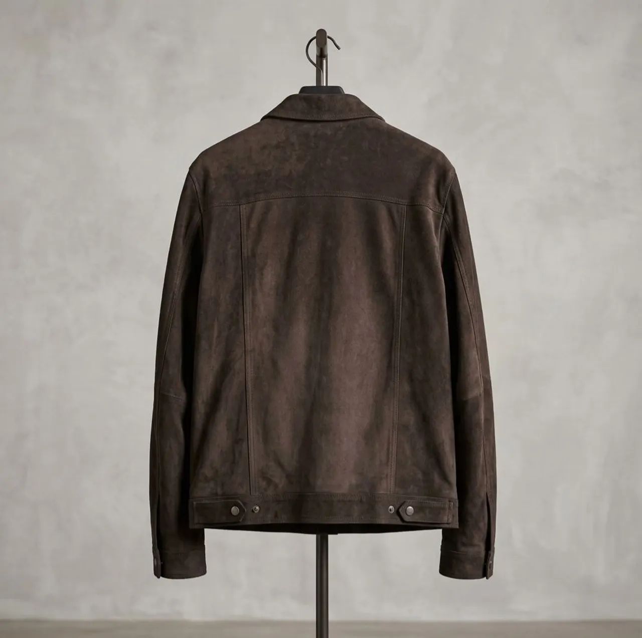 Jaqueta Trucker Couro chamois Reserva Nova M - Foto 2