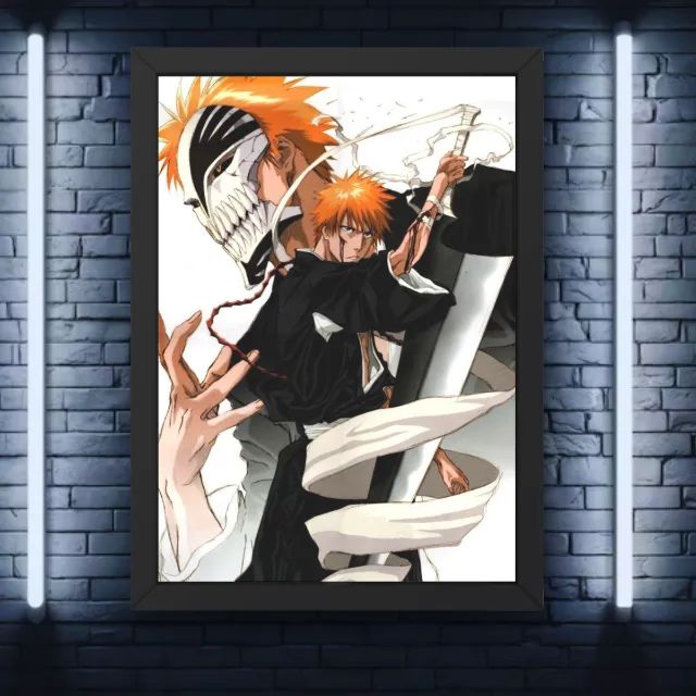 Quadro decorativo Ichigo Kurosaki Bleach - Hobbies e coleções