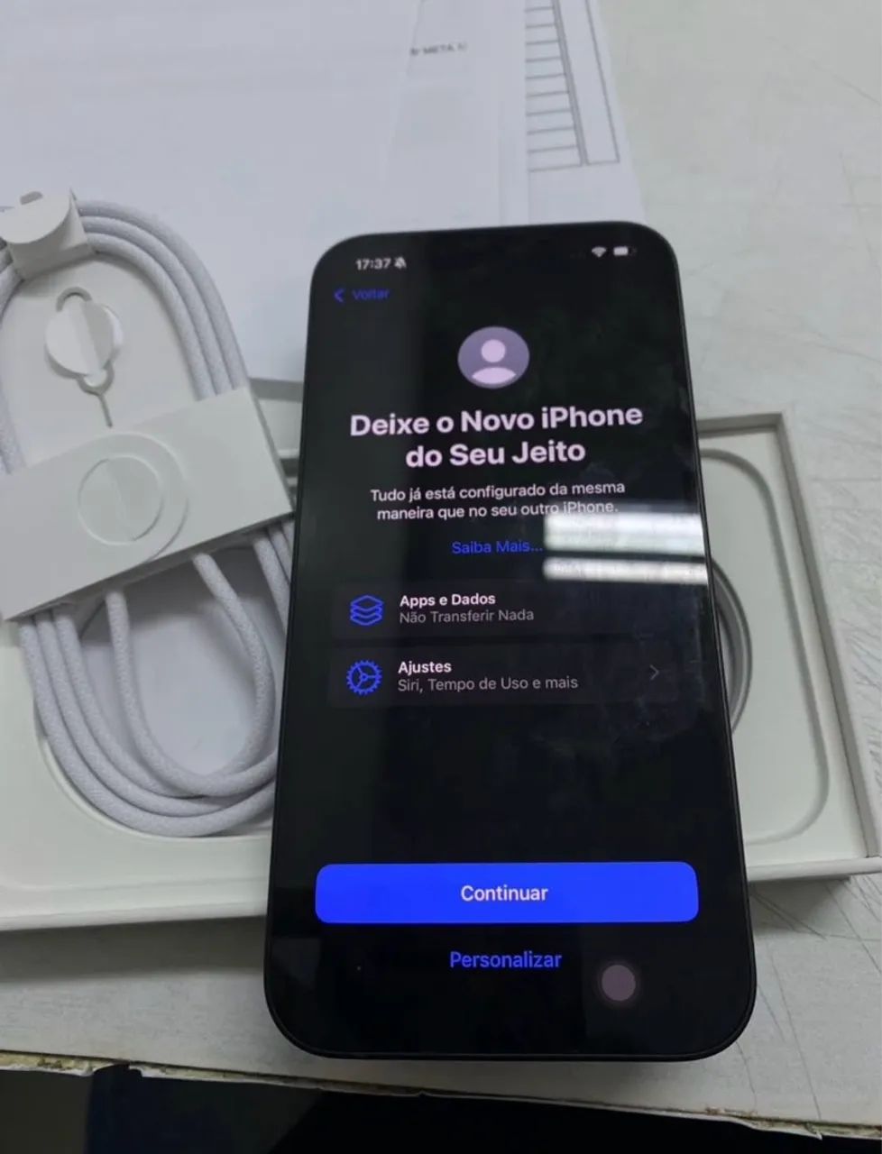 iPhone 16e 128GB Preto - Foto 3