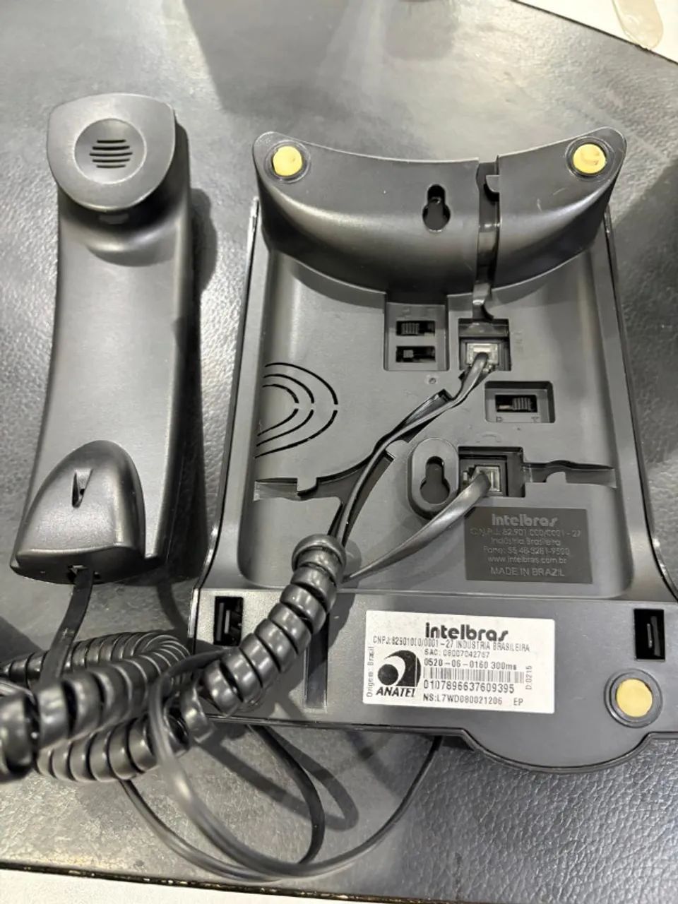 Telefone Com Fio Intelbras Pleno - Preto - Foto 3