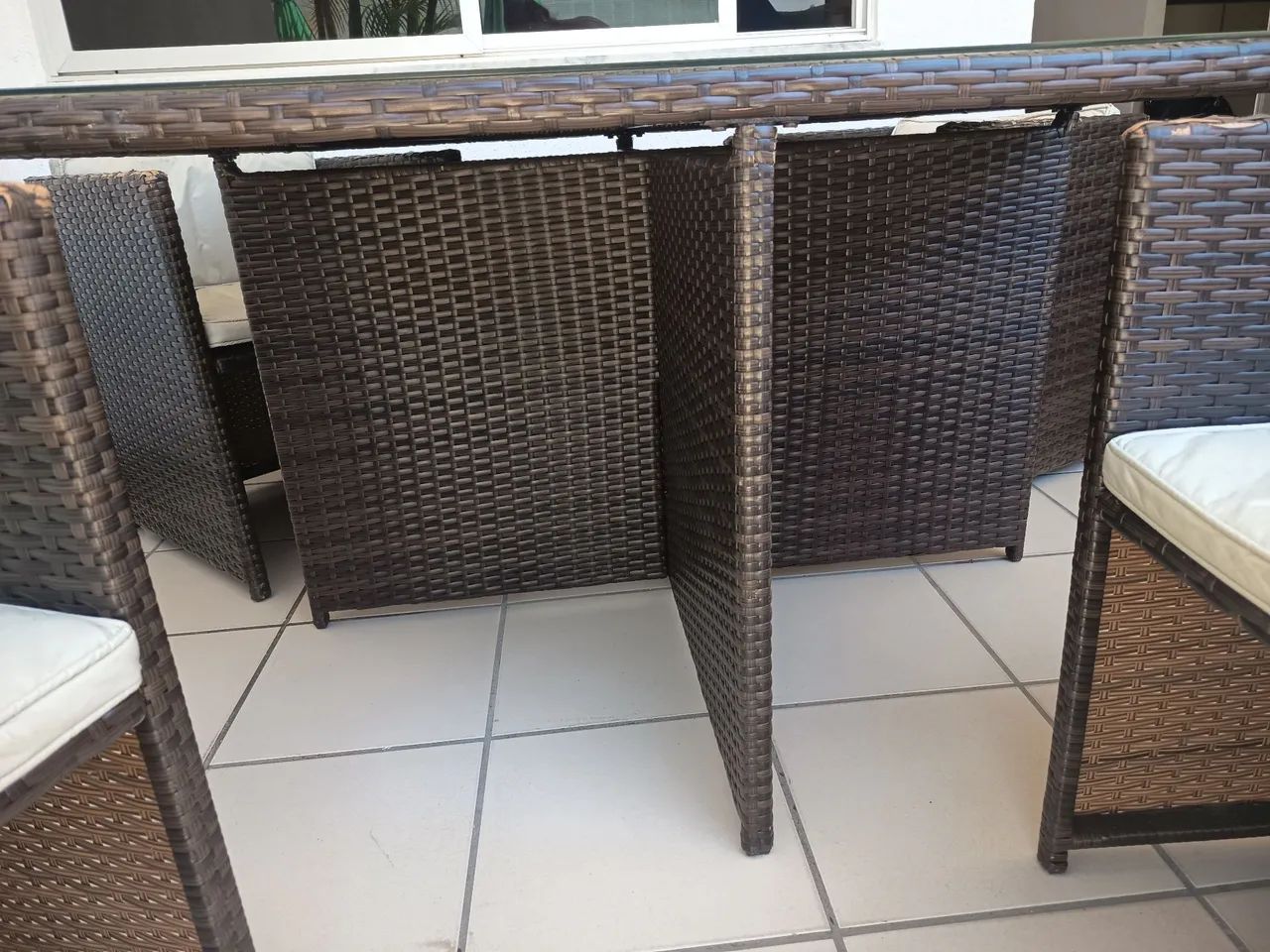 Mesa de área externa , com 4 cadeiras  - Foto 4