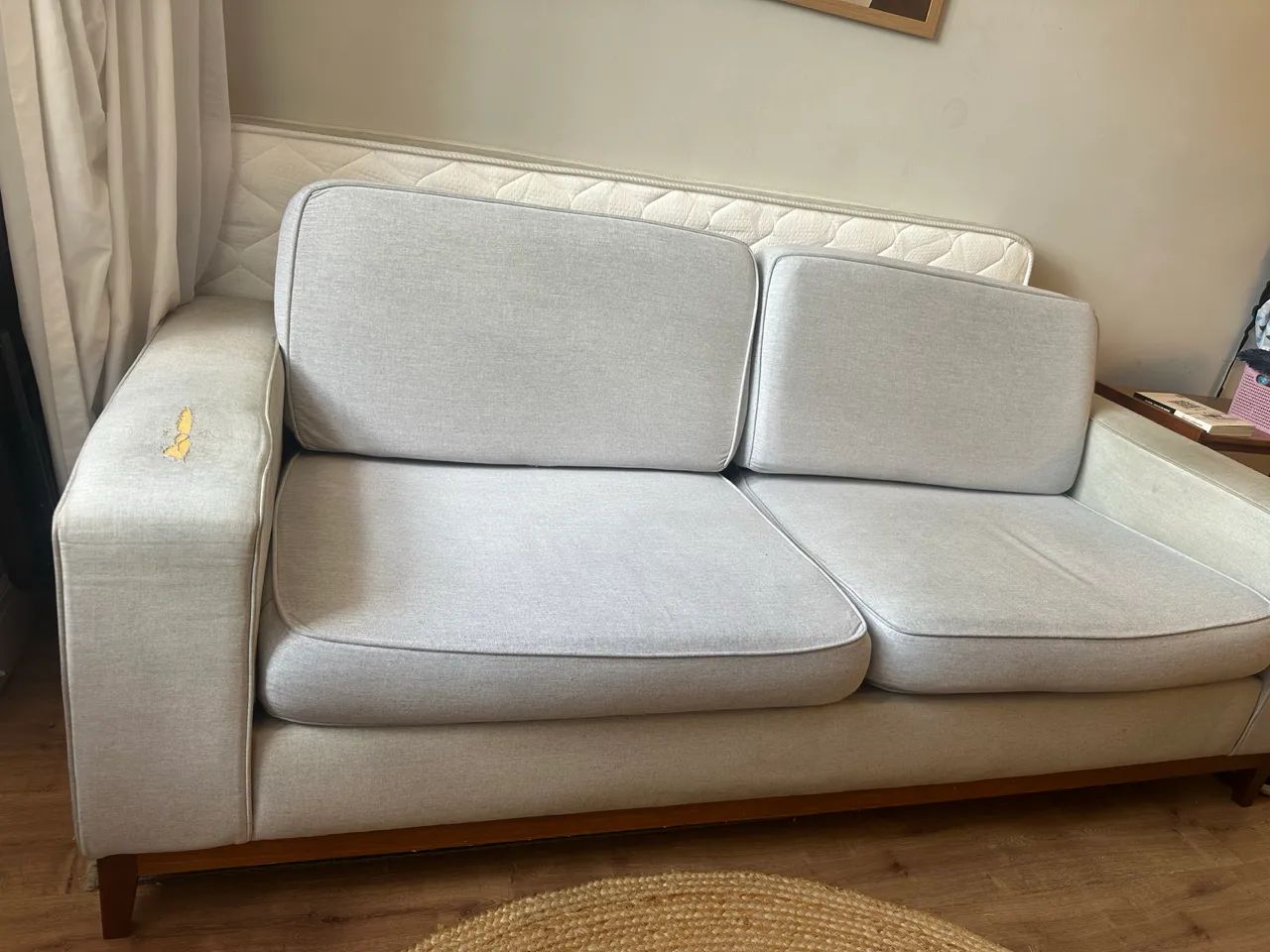 2-Seater Gray Sofa - Semi-New468251235772026880